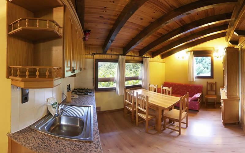 Camping Bungalows La Borda Del Pubill Ribera de Cardós Exterior foto