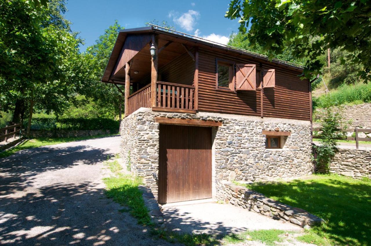 Camping Bungalows La Borda Del Pubill Ribera de Cardós Exterior foto